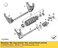 23008563041, BMW, braccio mobile bmw   20 900 1200 2008 2009 2010 2011 2012 2013 2014 2015 2016 2017 2018 2019 2020 2021, Nuovo