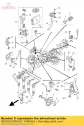 Aquí puede pedir llave recta de Yamaha , con el número de pieza 902820300500: