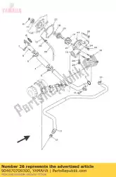 Aquí puede pedir clip (42x) de Yamaha , con el número de pieza 904670709300: