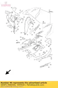 yamaha 5WXF1788E000 gráfico - Lado inferior