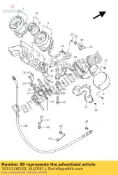 Qui puoi ordinare ammortizzatore da Suzuki , con numero parte 3419126D20: