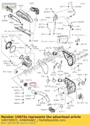 01 kanaal,a/f geval van Kawasaki, met onderdeel nummer 140730923, bestel je hier online: