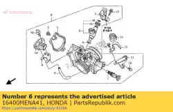 Qui puoi ordinare corpo farfallato. (gqd3 da Honda , con numero parte 16400MENA41: