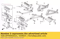 50610MN9650ZC, Honda, bras assy., * pb198 * honda nx dominator  nx650 650 , Nouveau