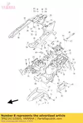 Qui puoi ordinare parafango, posteriore da Yamaha , con numero parte 3P6216110000: