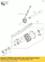 920451284, Kawasaki, Roulement à billes, 69042rs kx250-j2 kawasaki  klx kx 125 250 450 500 1993 1994 1995 1996 1997 1998 1999 2000 2001 2002 2003 2004 2005 2006 2007 2008 2009 2010 2011 2012 2013 2014 2015 2016 2017 2018 2019 2020 2021, Nouveau