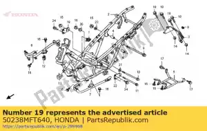 honda 50238MFT640 momenteel geen beschrijving beschikbaar - Onderkant