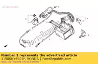 31500KY4905P, Honda, Batteria ytx5l-bs honda crf  r clr cityfly xr l x nsr clr125 nsr125r xr125l crf250x 250 125 , Nuovo