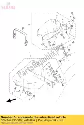 Aquí puede pedir amortiguador, asiento de Yamaha , con el número de pieza 5BN247230000: