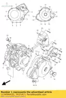 1134006G21, Suzuki, capa, embreagem suzuki sv  s2 s dl vstrom u2 dl1000 v strom sv1000ns 1000 , Novo