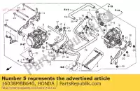 16038MBB640, Honda, insieme comune honda vtr xl 1000 1997 1998 1999 2000 2001 2002 2003 2005 2006, Nuovo