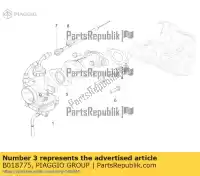 B018775, Piaggio Group, collettore aspirazione ape vin: zapt42pmc, zapt42p00, motor: tbp4m 200 2013 2014 2015 2016 2017 2018 2019 2020 2021 2022, Nuovo