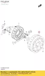 rotor assy van Suzuki, met onderdeel nummer 3210240H10, bestel je hier online: