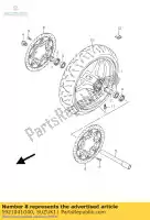 5921041G00, Suzuki, disco, freno delantero suzuki gsx r 1000 2005 2006, Nuevo