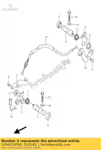 suzuki 1294210F00 d?wignia, rozk?ad sh - Dół