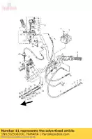 1NV262500100, Yamaha, throttle lever assy yamaha yfm 250 350 400 2000 2001 2002 2003 2004 2005, New