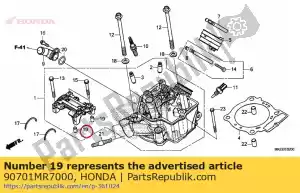 honda 90701MR7000 paspen, 9x14 - Onderkant