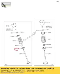 Here you can order the seat-spring from Kawasaki, with part number 160071227: