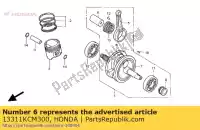 13311KCM300, Honda, eixo da manivela, certo honda xlr  r clr cityfly clr125 xlr125r 125 , Novo