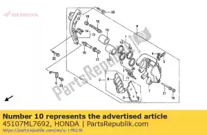 honda 45107ML7692 t?ok komp. - Dół