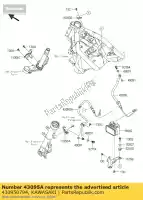 430950794, Kawasaki, Hamulec w??a, cylinder fr kawasaki ninja  sl z krt edition bx250 a abs b br250 f e 250sl z250sl 250 , Nowy