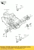 131400044, Kawasaki, fork-shift, uit kawasaki kx  f kx450f kx450 450 , Nieuw