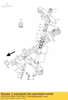 5141041G00, Suzuki, stuurpen suzuki gsx r1000 1000 , Nieuw