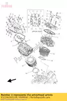 932106300100, Yamaha, o-ring yamaha mt 1670 2005 2006 2007 2008 2009, Nowy