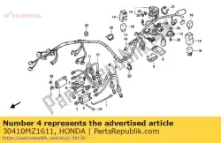 geen beschrijving beschikbaar op dit moment van Honda, met onderdeel nummer 30410MZ1611, bestel je hier online: