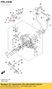 Suzuki 1347341FB0 set tubi, carburante r - Il fondo