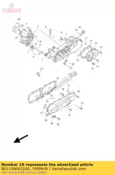 Aquí puede pedir perno, cabeza hexagonal de Yamaha , con el número de pieza 901100682500: