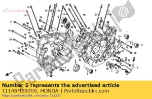 Honda 11146ME9000 oliestraal - Onderkant