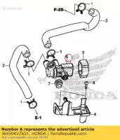 36450KVZ631, Honda, conjunto de válvula, solenóide de injeção de ar honda  crf nss 250 300 1000 1100 2008 2009 2010 2011 2013 2014 2015 2017 2018 2019 2020, Novo