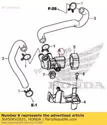 Here you can order the valve assy., air injection solenoid from Honda, with part number 36450KVZ631: