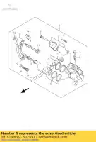 5914149F00, Suzuki, alfinete suzuki uh burgman  uh125 125 , Novo