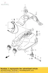 Ici, vous pouvez commander le assy de réservoir, carburant auprès de Suzuki , avec le numéro de pièce 4410027HA0: