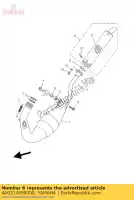 4A0214850000, Yamaha, amortisseur, caoutchouc 1 yamaha tz 125 2000, Nouveau