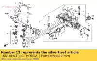 16610MCT003, Honda, pipe comp., fuel honda fjs 400 600 2005 2006 2009 2010 2011 2012, New