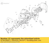 67361800L5, Piaggio Group, Porta do porta-luvas     , Novo