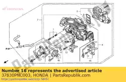 Tutaj możesz zamówić zespó? Czujnika, mapa od Honda , z numerem części 37830PNC003: