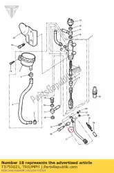 Here you can order the bush from Triumph, with part number T3750021: