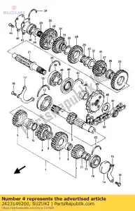 suzuki 2423149200 bieg, 3. bieg - Dół