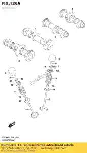 Suzuki 1289241C00295 podk?adka, popychacz - Dół