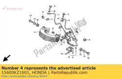 Here you can order the no description available at the moment from Honda, with part number 15600KZ1601: