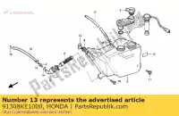 91308KE1000, Honda, joint anti-poussière honda mtx  rw mtx200rw 200 , Nouveau