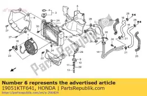 honda 19051KTF641 ca?un, fr. ch?odnica samochodowa - Dół