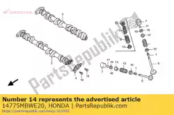 Aqui você pode pedir o sede, válvula spg em Honda , com o número da peça 14775MBWE20: