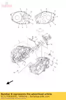 913170606000, Yamaha, bullone, presa yamaha fzr it mt rd sr srx szr tt ty tz wr xc xt xtz yfz yz yzf r 125 200 250 400 426 450 490 500 600 660 700 1000 1985 1986 1987 1988 1989 1990 1991 1992 1993 1994 1995 1996 1997 1998 1999 2000 2001 2002 2003 2004 2005 2006 2007 2008 2009 2010 2011 2012 , Nuovo