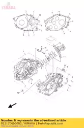 bout, socket van Yamaha, met onderdeel nummer 913170606000, bestel je hier online: