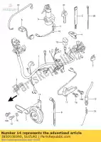 3850038390, Suzuki, Corno assy suzuki gn  u gn250 gn250e gn125e 250 125 , Nuovo